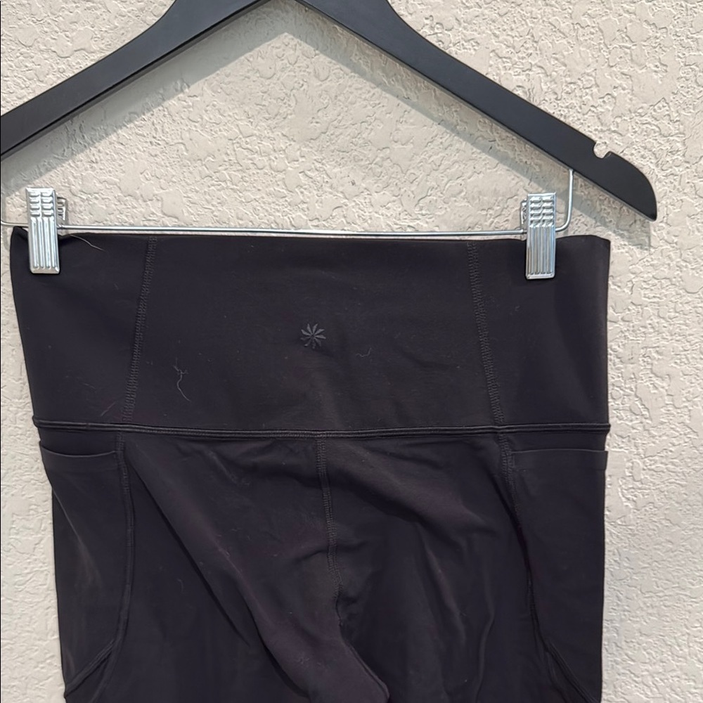 Athleta Black High-Waisted Leggings medium - Picture 6 of 10
